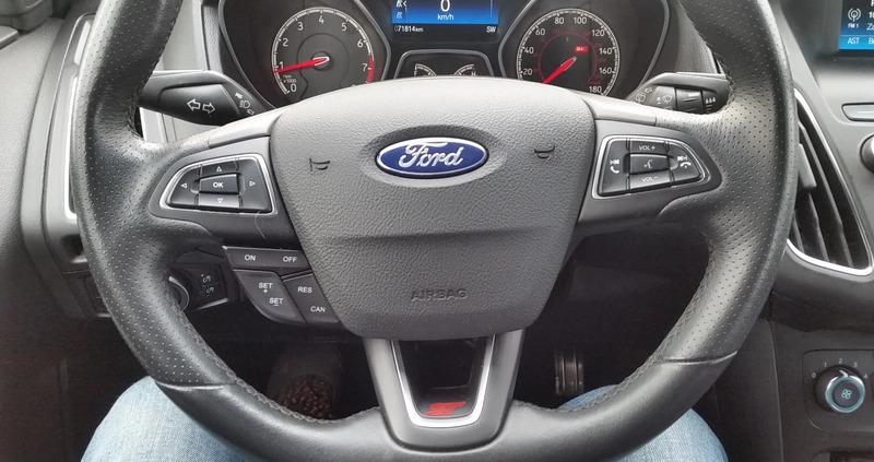 Ford Focus cena 65900 przebieg: 71100, rok produkcji 2018 z Rzeszów małe 742